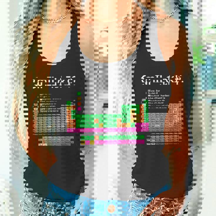 Can I Lick It 周期表 タンクトップ