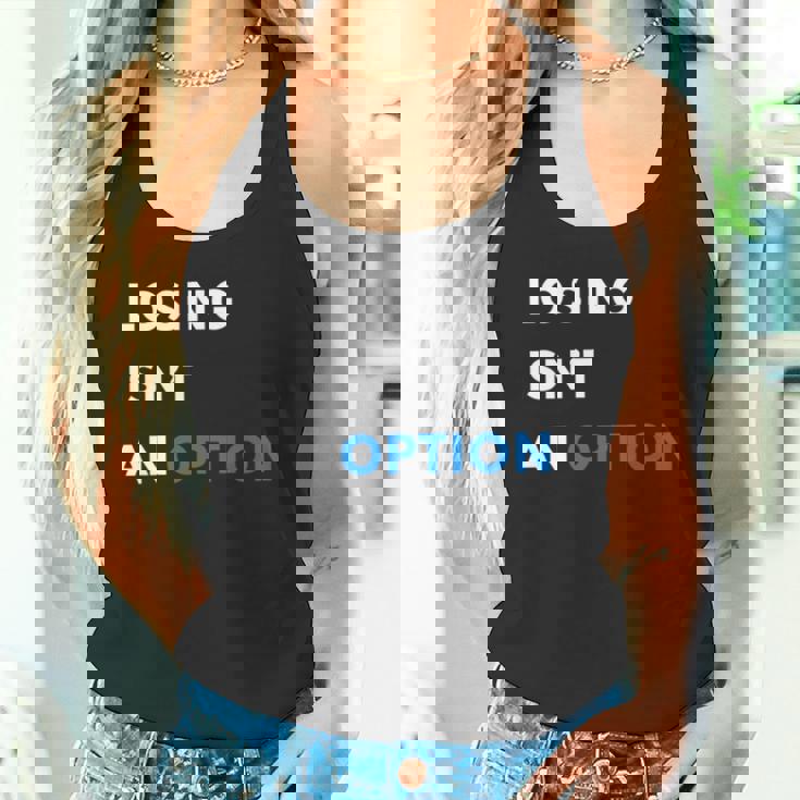 Champion Mindset Losing Isn’T An Option Motivationalta 長袖tシャツ タンクトップ