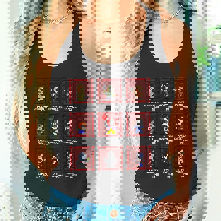 Choose Yourlasher 8ビットレトロホラーゲーム タンクトップ