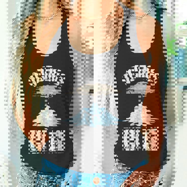 Coololcano メンズ レディース キッズ 火山灰 火山愛好家 タンクトップ