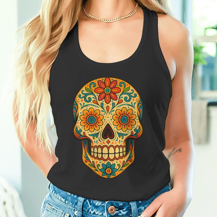 Dia De Los Muertos Crâne Enucre Débardeur e