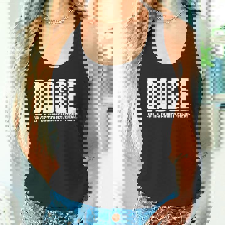 DOGE 政府効率省 Doge 長袖tシャツ タンクトップ