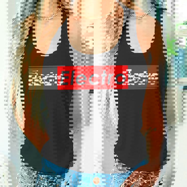 Electro Electronic House Music Edm Electro Mix タンクトップ