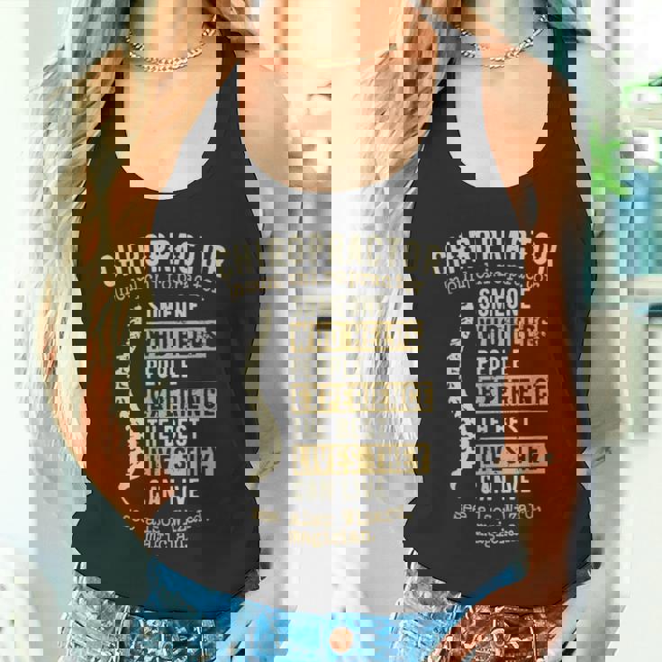 Definition カイロプラクターギフト カイロプラクター タンクトップ