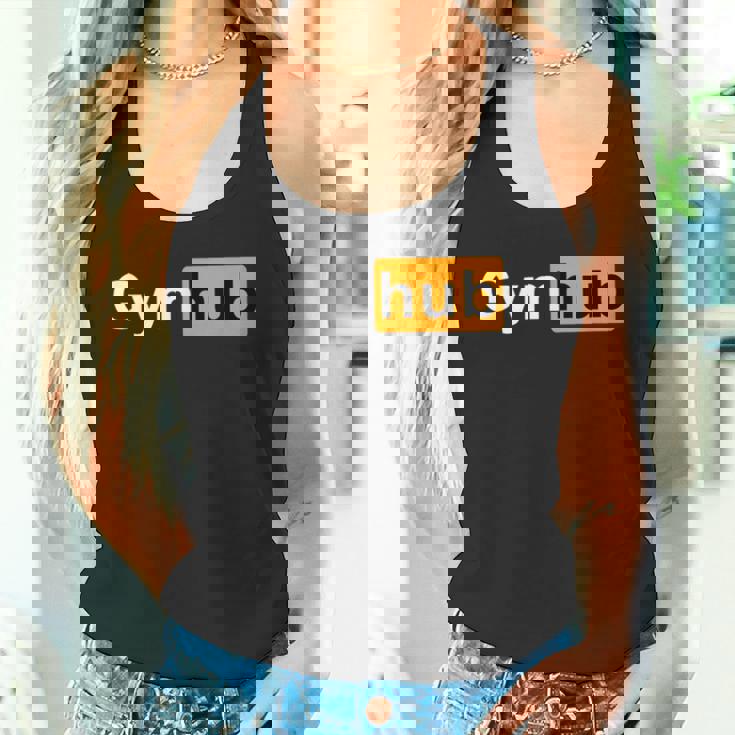 Gymhub 面白い ワークアウト フィットネス モチベーション ジム タンクトップ