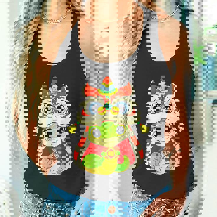 Happy Lunar Chinese New Year 2025 Cute Babynake Dragon タンクトップ