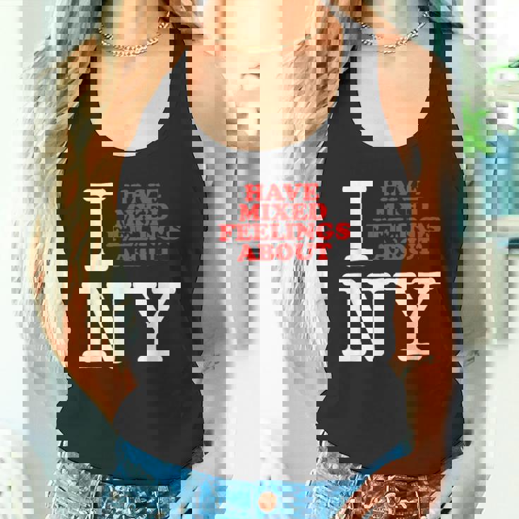 I Have Mixed Feelings About New York タンクトップ