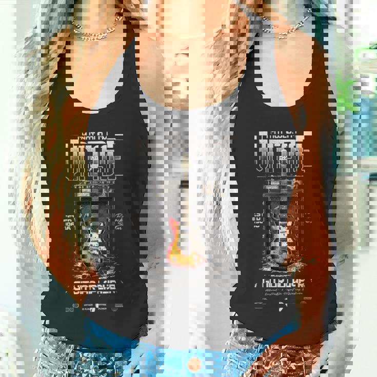 I'm Not Old I'm ヴィンテージ レトロ 1966 ギター 長袖tシャツ タンクトップ