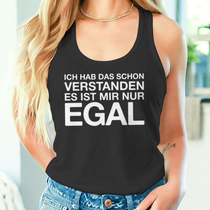Ich Hab Daschonerstanden 面白いドイツ語の言葉 長袖tシャツ タンクトップ