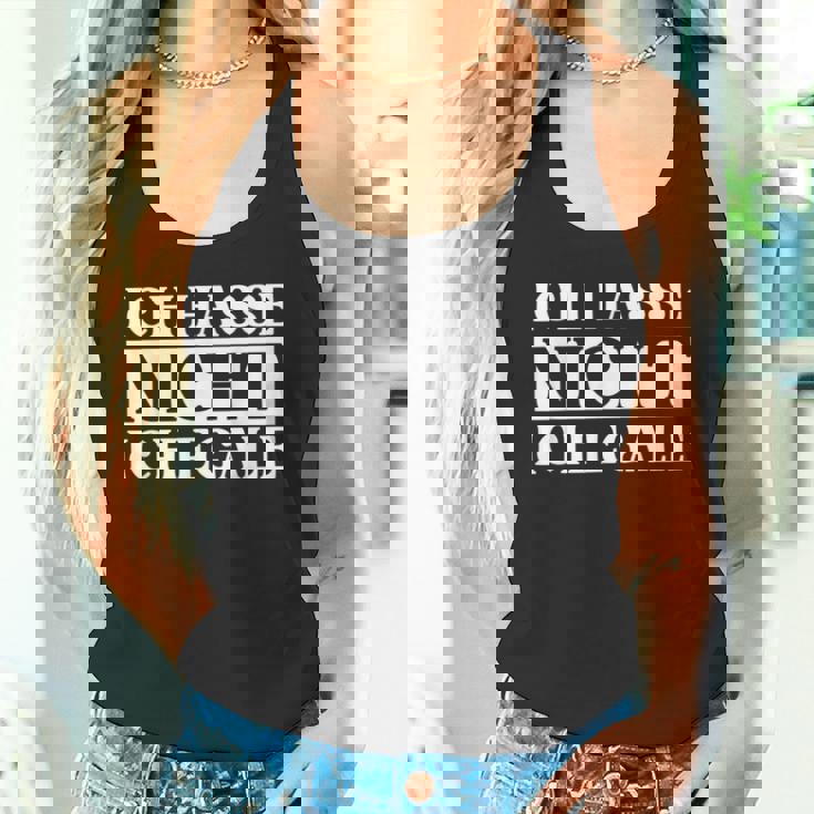 Ich Hasse Nicht Ich Egale ドイツ語のジョーク タンクトップ