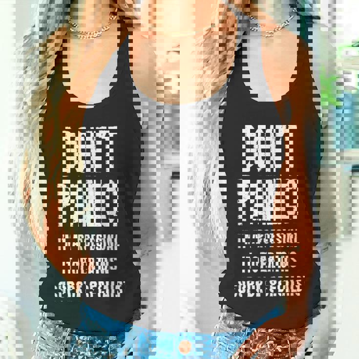 It運用サポートスペシャリスト タンクトップ