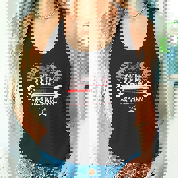 Job Title Future Mechanic Car Auto Mechanic Garage Loading Tank Top Job Title Future Mechanic Car Auto Mechanic Garage Loading Tank Top