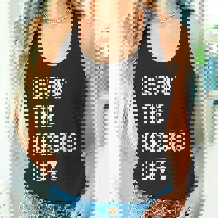 Kazuko の人生を生きている Kazuko 長袖tシャツ タンクトップ