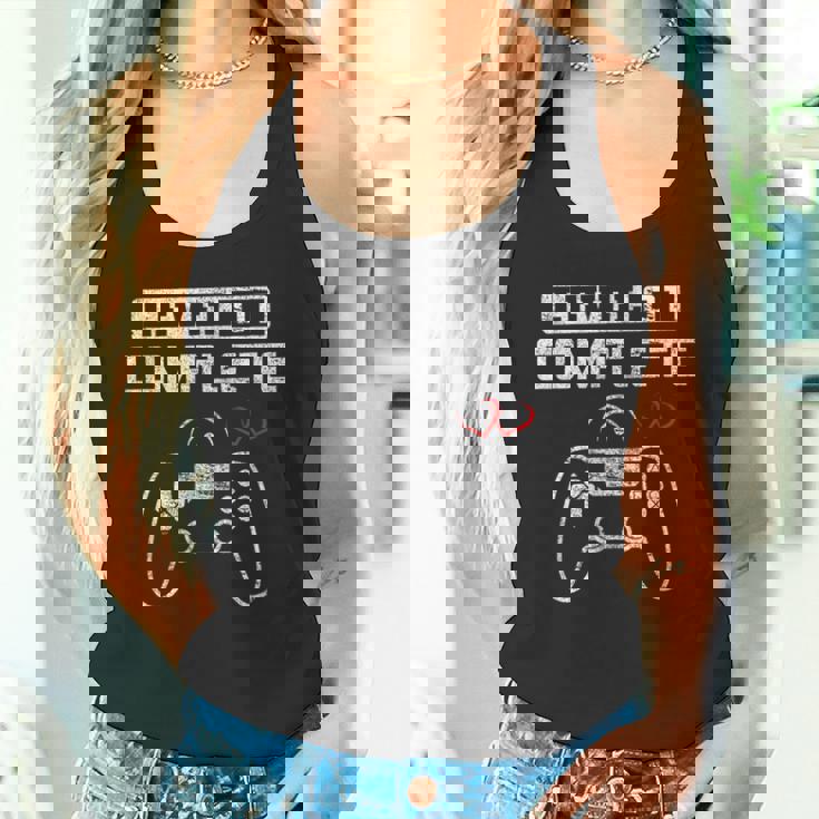 Level 1 完全 1St Wedding Anniversary First Year Him Her タンクトップ