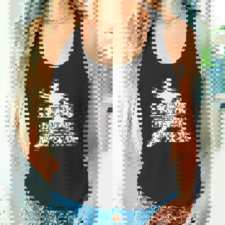 Losing Isn't An Option 長袖tシャツ タンクトップ