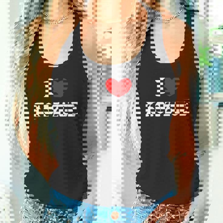 I Love Kozue 私は愛する Kozue タンクトップ