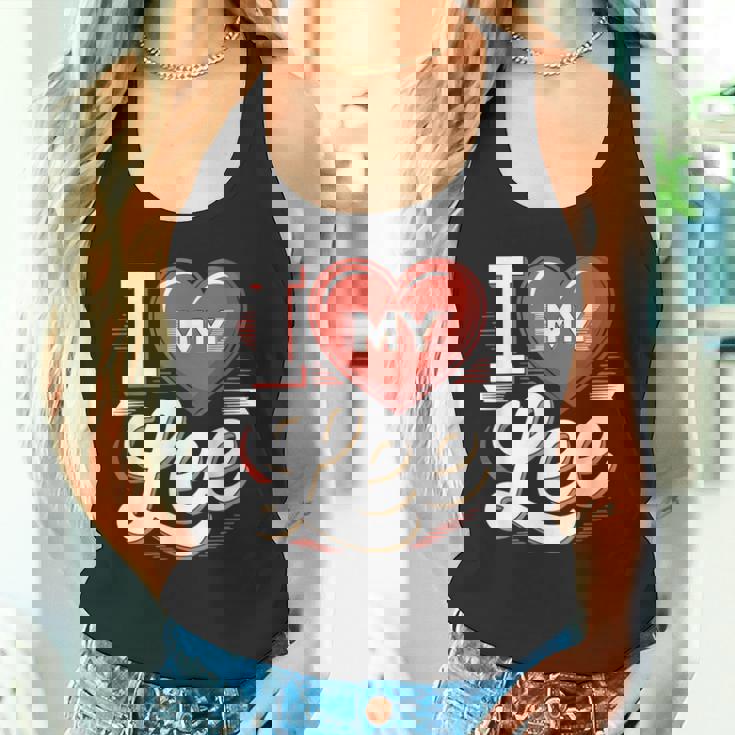 I Love My Lee 名前 Lee タンクトップ