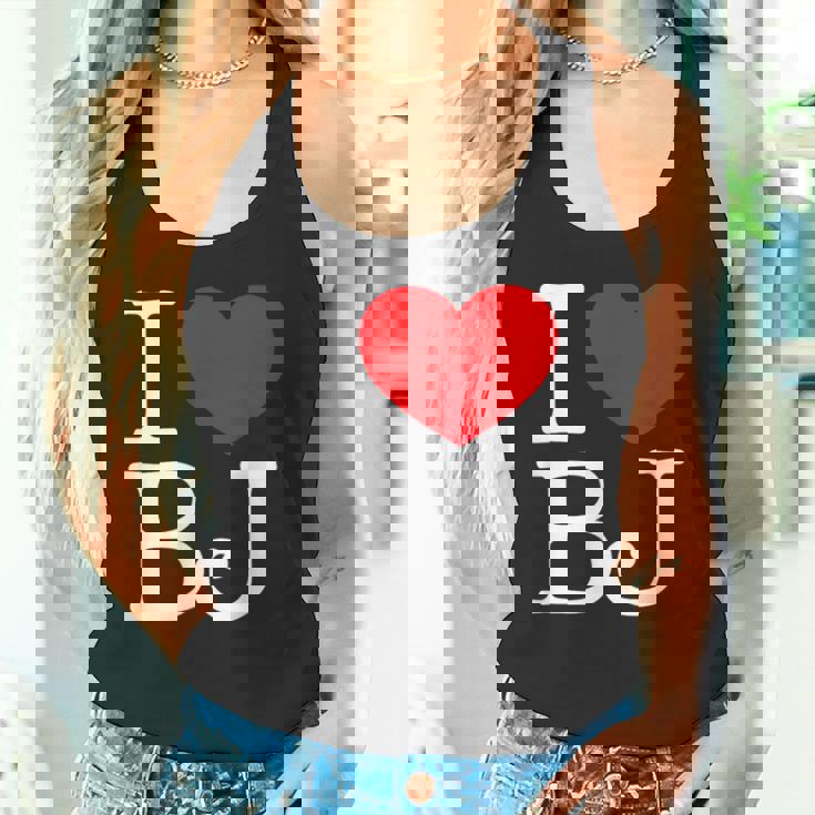 I Love ハート Bj タンクトップ