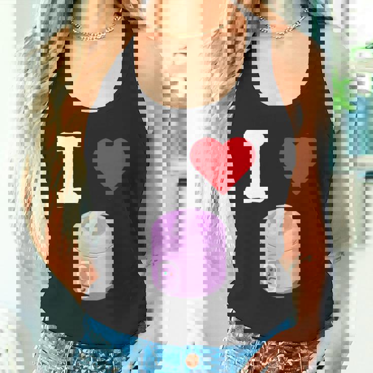 I Love 炊飯器 キッチン家電 パーフェクトメイド 食事 長袖tシャツ タンクトップ