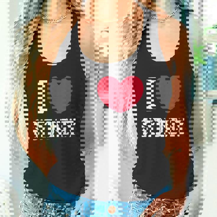 I Loveydney シドニーが大好き タンクトップ