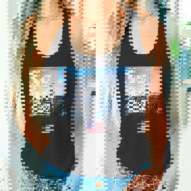 New York Citykyline Outfit New York New York City 長袖tシャツ タンクトップ