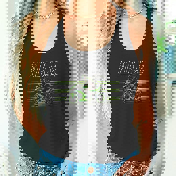 Ninja H2 忍者 ライダー バイカー スポーツバイク スーパースポーツ フルカウル レーサーレプリカ ツアラー タンクトップ