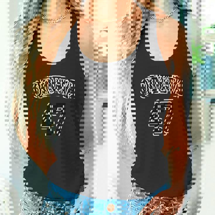 Okinawa 沖縄 47【アイラブ】ユニフォーム風【47都道府県】ジモtティ グッズ お土産 面白い かっこいい タンクトップ