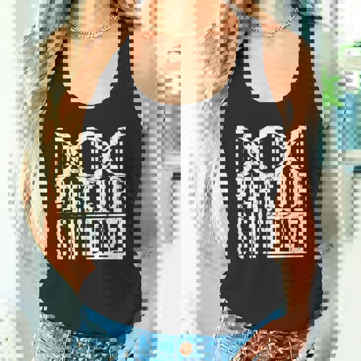 Parcour Is My DNA Parcour Sports Street Sports Running Tank Top