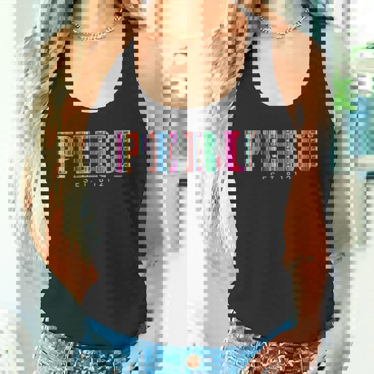 Peru Est 1821 ペルー風 ルーツ プライド ビンテージ ペルー風 タンクトップ