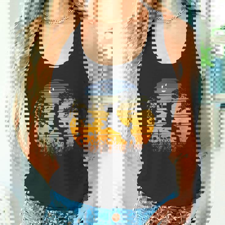 Retrointageunset Garden Nature Cockapoo Dog Lover タンクトップ