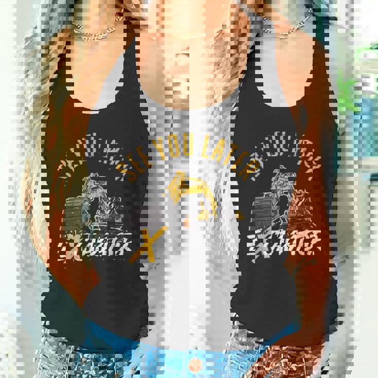 See You Later ショベルカードライバー タンクトップ