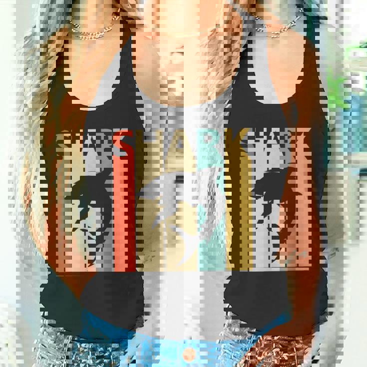 Shark サメ 動物 タンクトップ