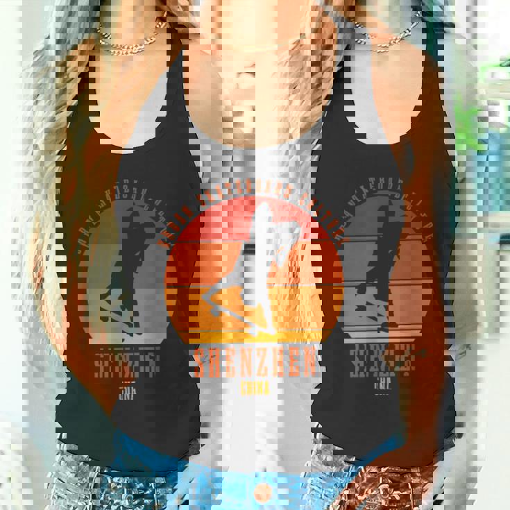 Shenzhen China スケートボーダーアーバン スケートボード タンクトップ