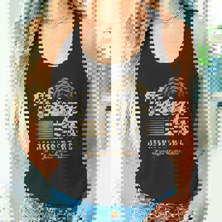 Vintage 1976 オリジナルパーツ 50歳の誕生日 タンクトップ