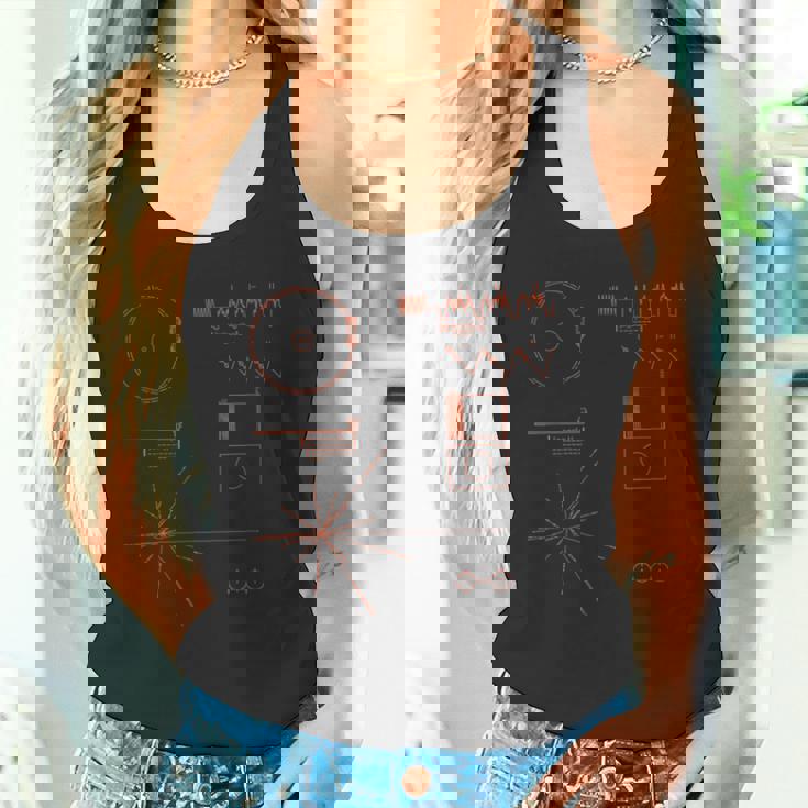 Voyager Golden Record タンクトップ