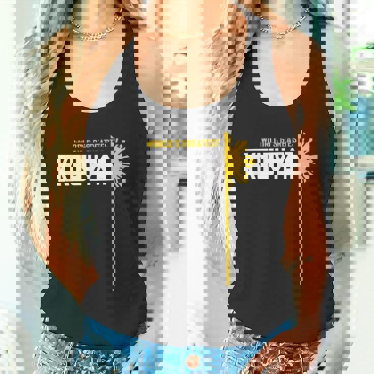 World's Greatest Kuya フィリピンtシャツ タンクトップ