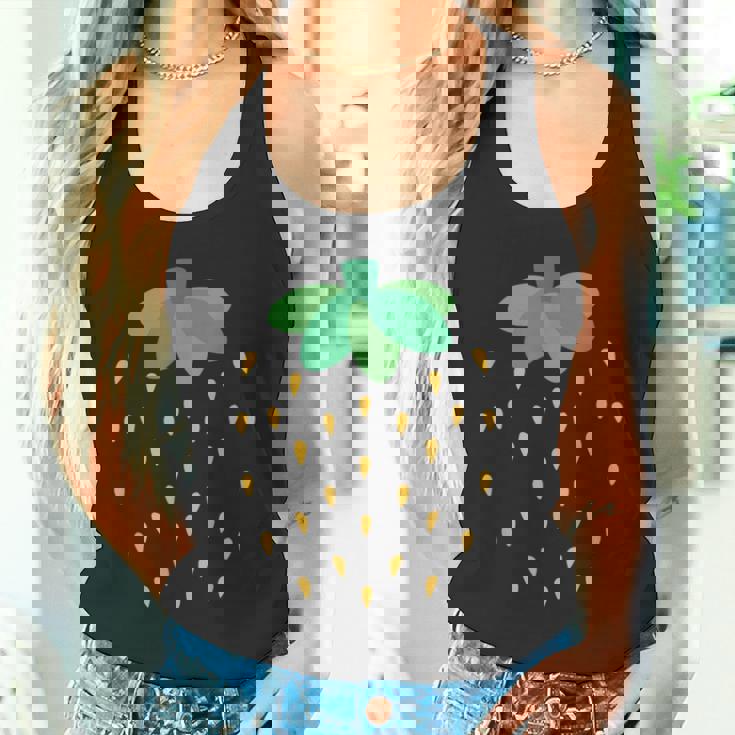 かわいい赤いイチゴ、イチゴ、フルーツ愛好家。 タンクトップ