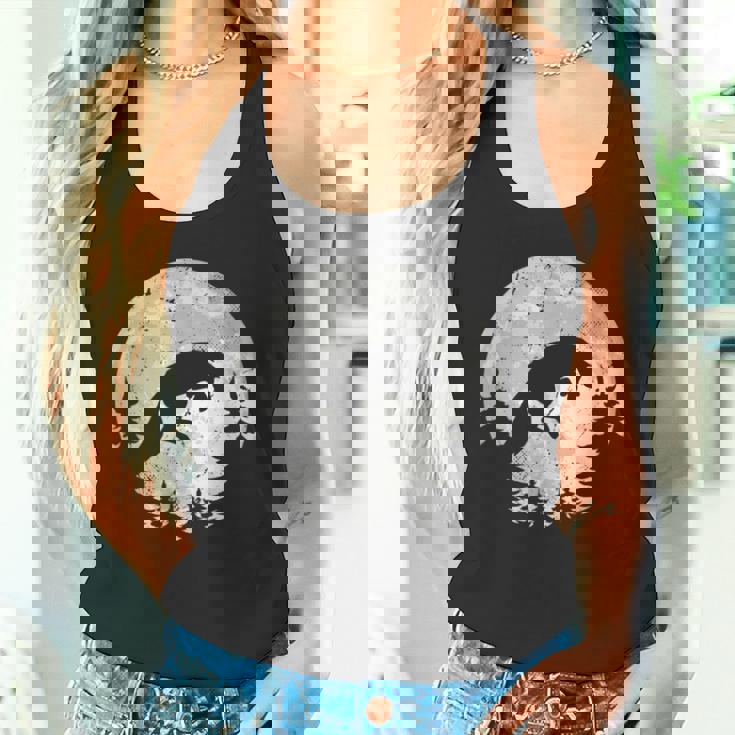 きつね 北海道 ムーンフォックスジャンプ 動物の自然を探している タンクトップ