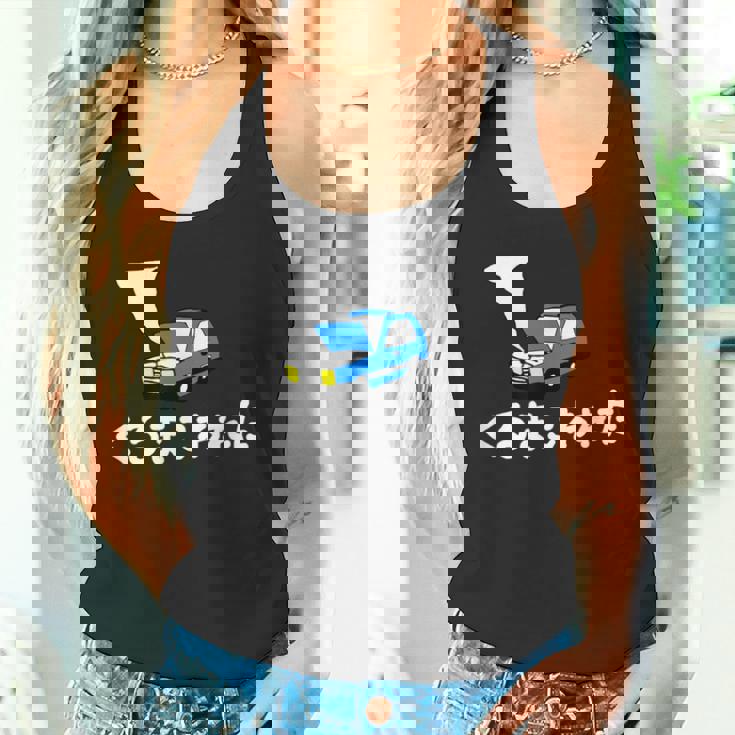 くるまこわれた タンクトップ