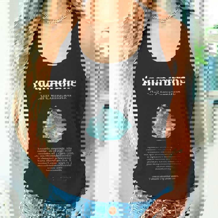 アクアマリンクリスタル 意味 アクアマリンの意味 定義 タンクトップ