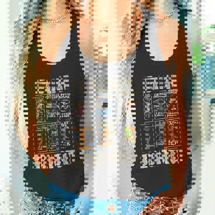 イタリアン・ブレインロット Italian Brainrot タンクトップ