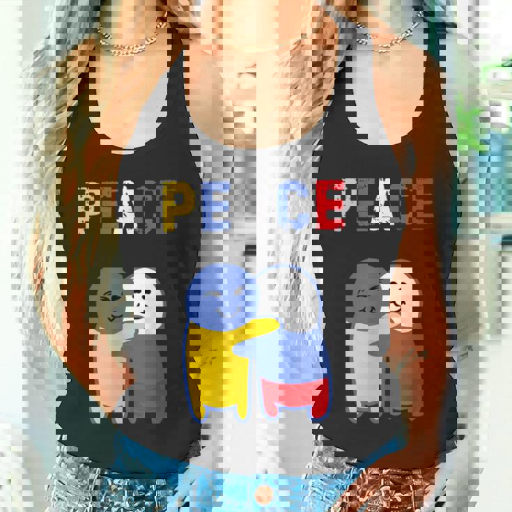 ウクライナロシア平和ウクライナノーウォー。 タンクトップ