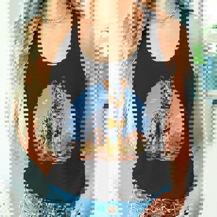 オーストラリアンキャトルドッグ ママドッグ オーストラリアンキャトルドッグ タンクトップ