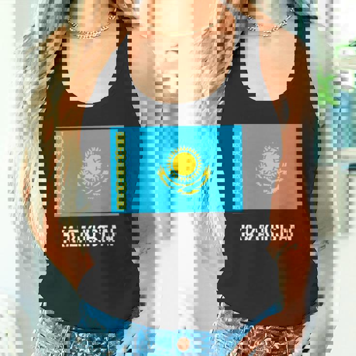 カザフスタン フラッグシャツ タンクトップ