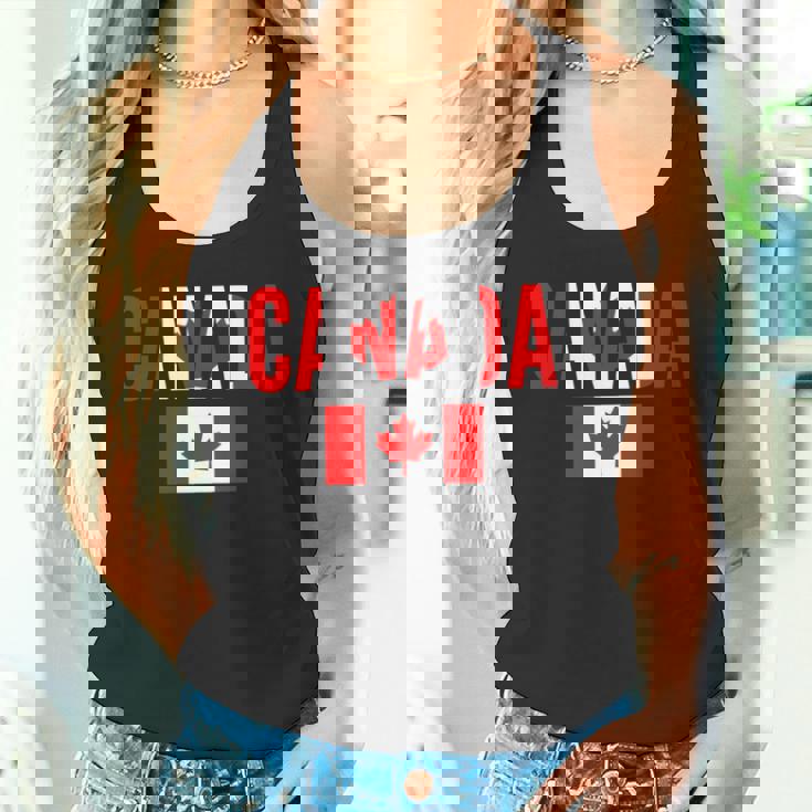 カナダ カナダの国旗 長袖tシャツ タンクトップ