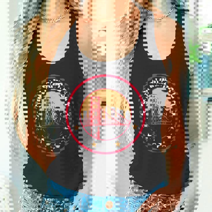 カリフォルニア サンフランシスコ シティ ギフト ブリッジ お土産f タンクトップ