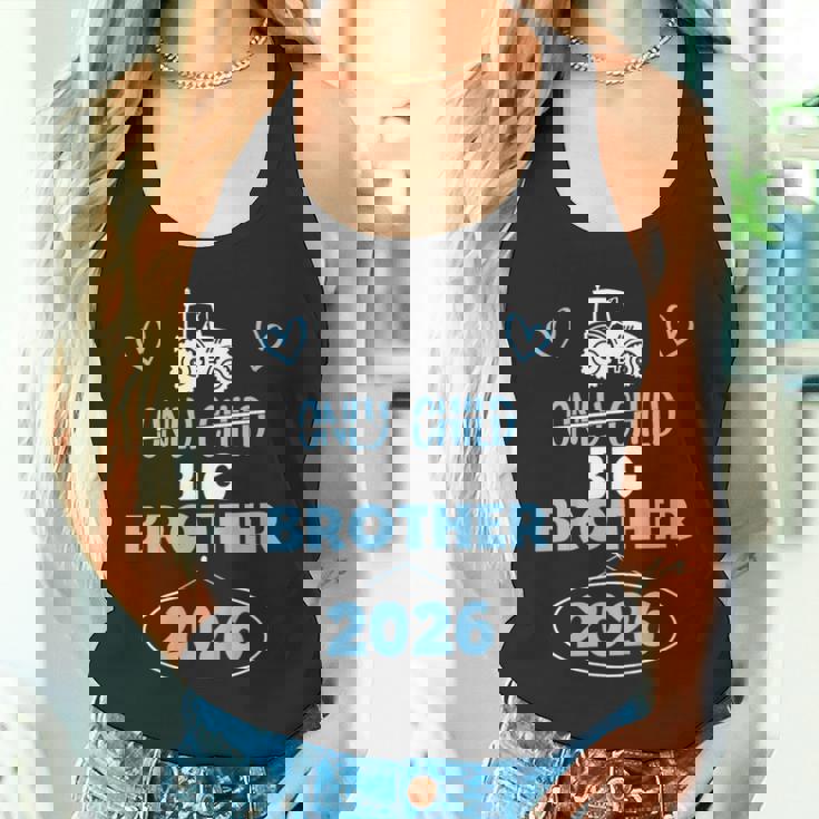 キッズ 一人っ子に取り消し線を引いたトラクター ビッグ ブラザー 2026 タンクトップ