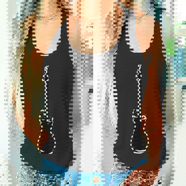 ギター【ロック スターズ】エレキギター シルエット ライブ 衣装 バンド メッセージ かっこいい タンクトップ