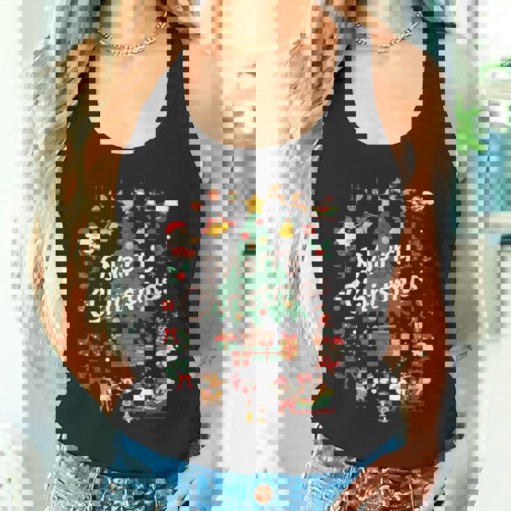 クリスマス サンタ クリスマスツリー レディース キッズ メンズ ダンス かわいい トップス プリント コスチューム タンクトップ