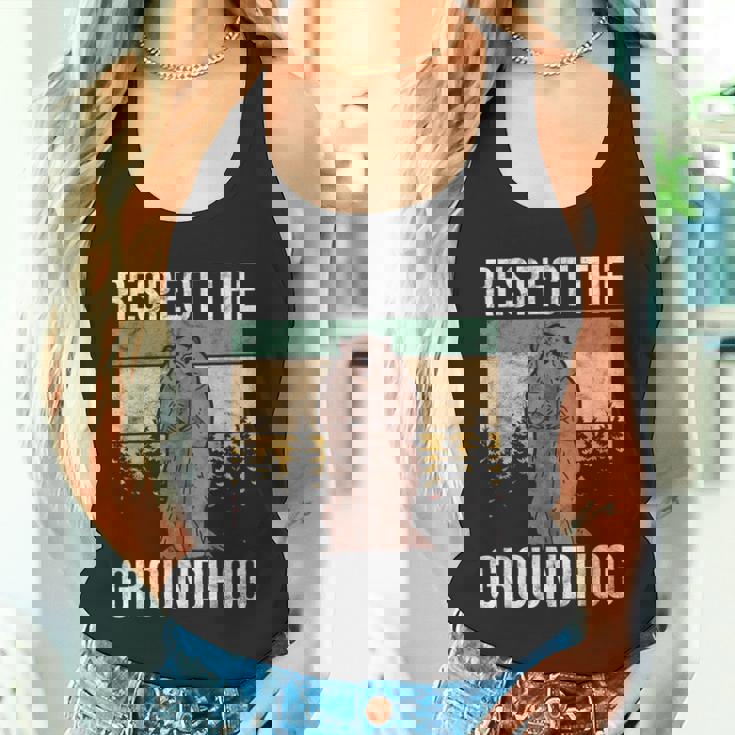 グラウンド・ホッグ Respect The Groundhog タンクトップ